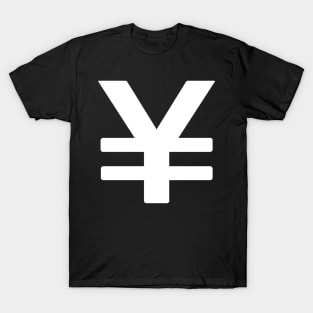 YEN - Aesthetic Japanese Vaporwave Symbol T-Shirt